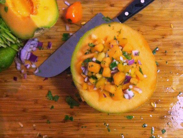 Recipe: Cantaloupe Salsa Recipe